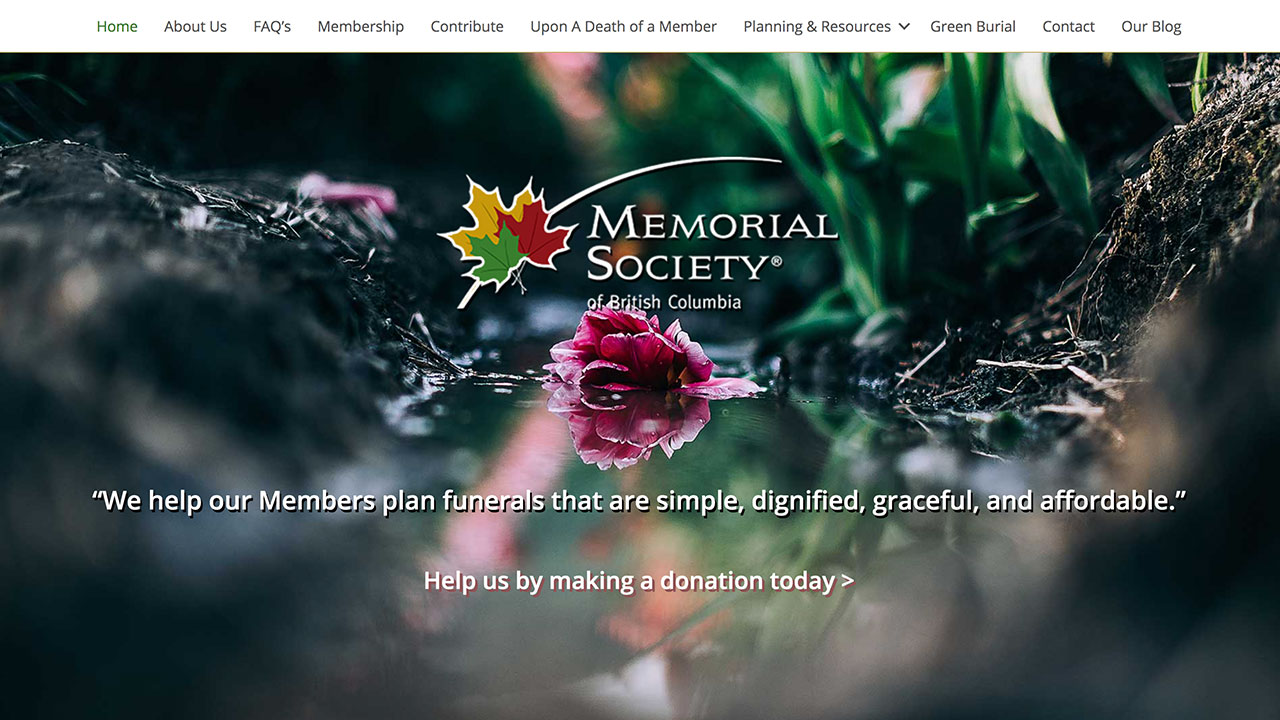 Memorial Society OF BC